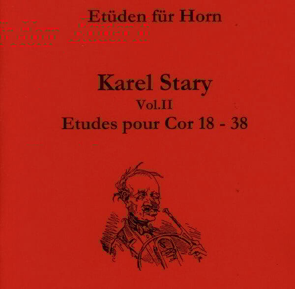 55 Etudes Pour Cor Volume 2 18 à 38 Karel Stary Partition Cor
