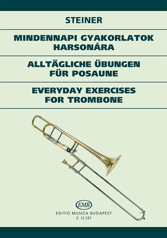 Everyday Exercices For Trombone Ferenc Steiner Partition Trombone