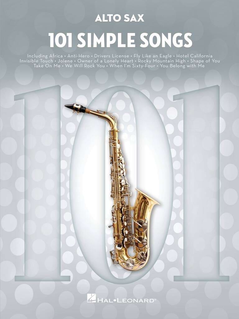 101 Simple Songs Partition Saxophone