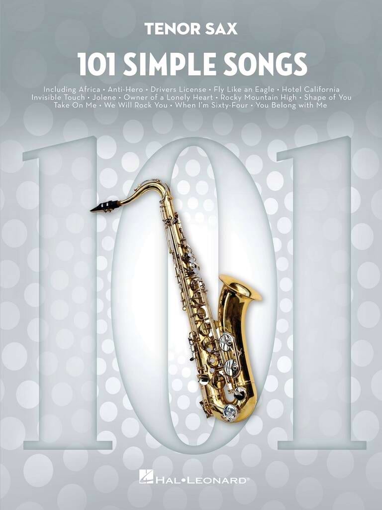 101 Simple Songs Partition Saxophone