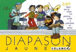 Diapason Jaune - Volume 2 Partition Chanson française