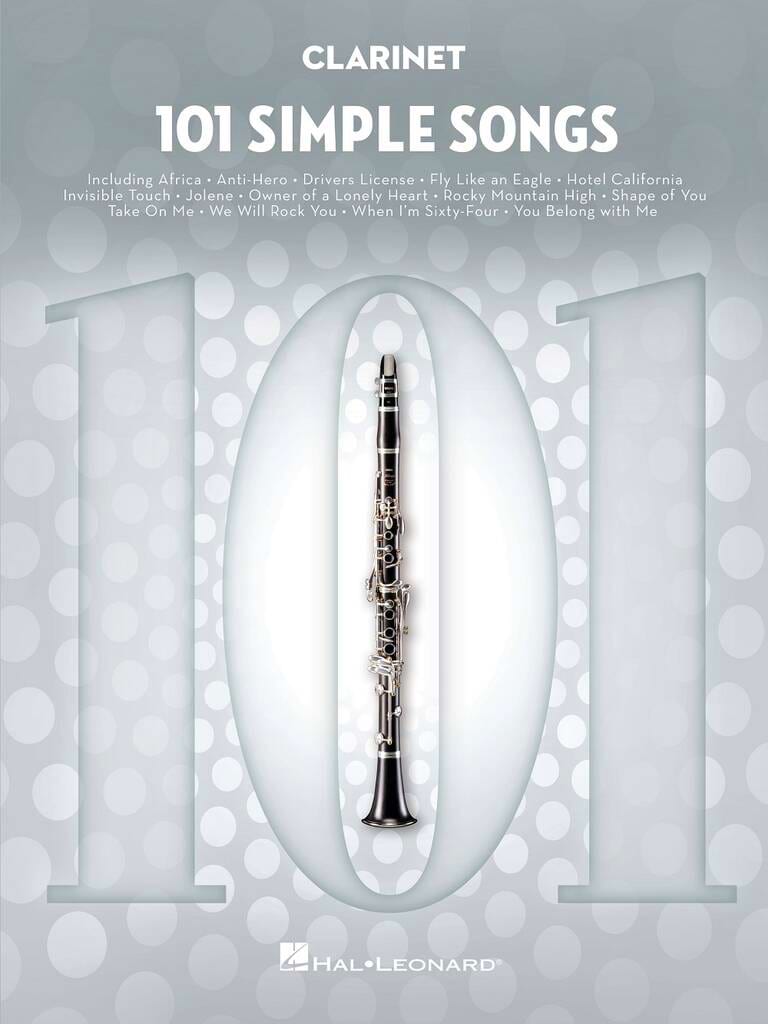 101 Simple Songs Partition Clarinette