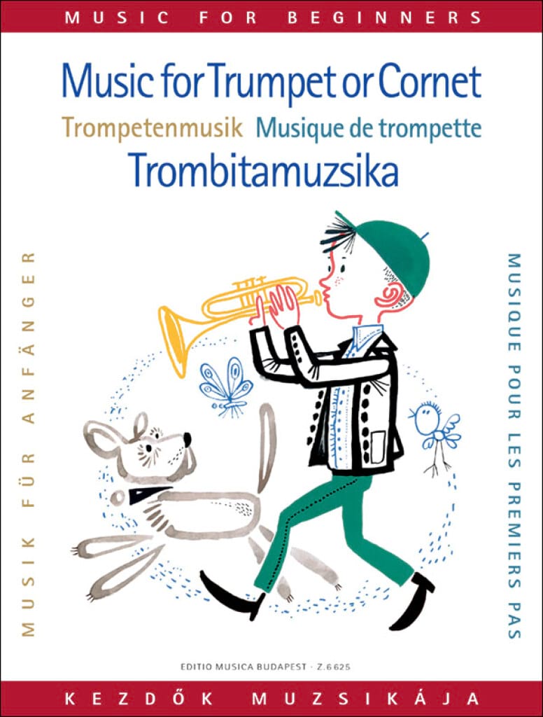 Music for Trumpet or Cornet for Beginners Partition