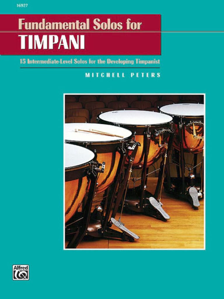 Fundamental Solos Timpani Mitchell Peters Partition