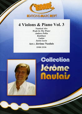 4 Violons & Piano Vol. 3 Jérôme Naulais Partition