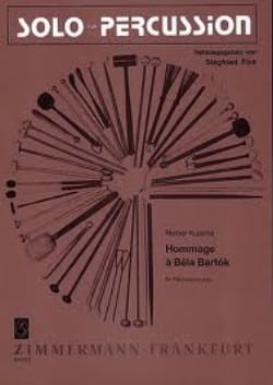 Hommage A Béla Bartok Rainer Kuisma Partition Multi Percussions