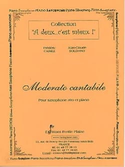 Moderato Cantabile - Casiez Frédéric / Soldano Jean-Claude - Partition