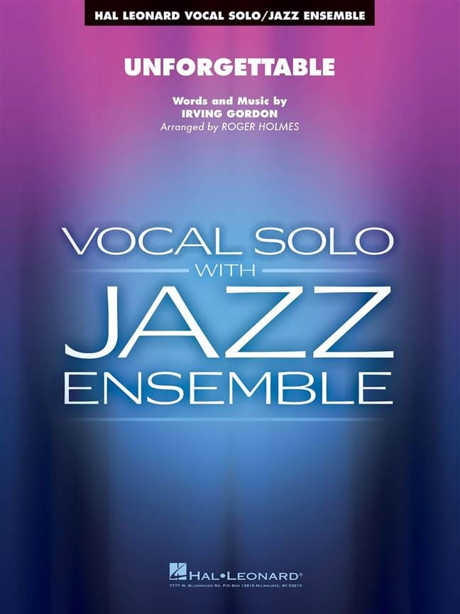 Unforgettable - Nat King Cole - Partition - ENSEMBLES, BANDS