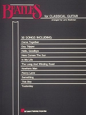 Beatles for classical guitar BEATLES Partition Pop / Rock