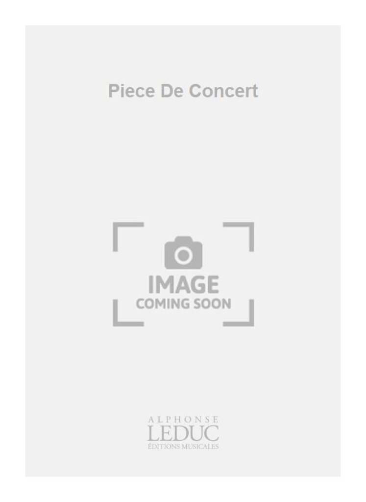Piece De Concert Lepetit Partition Trombone