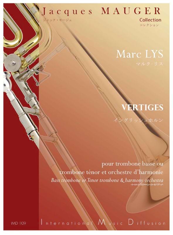 Vertiges Marc Lys Partition