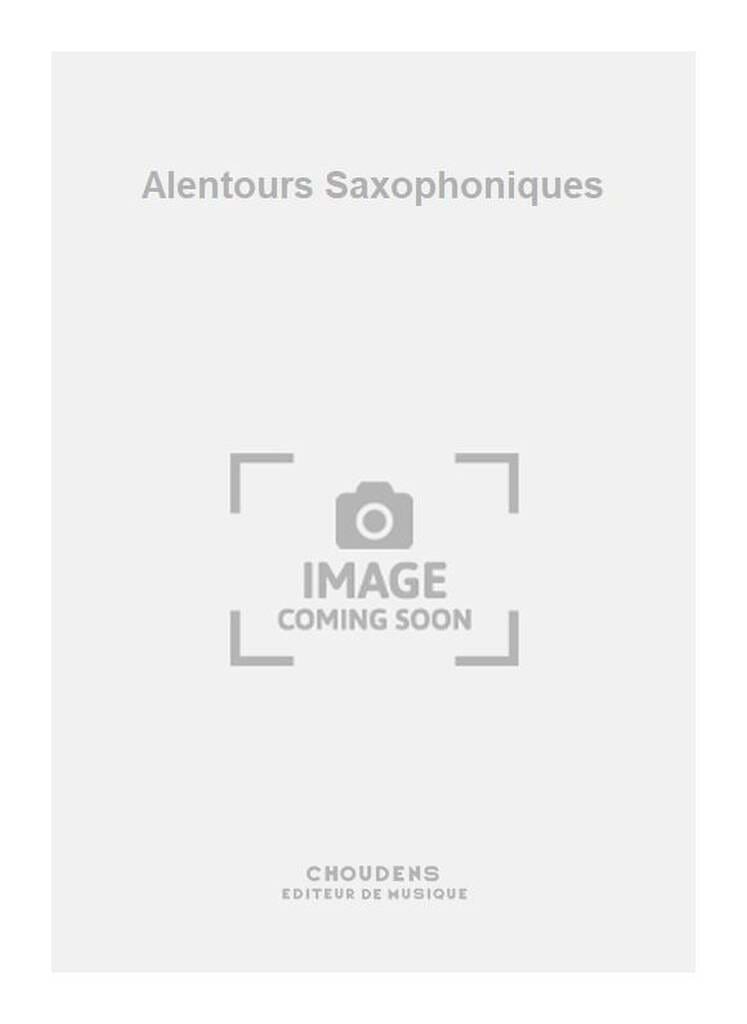 Alentours Saxophoniques Henri Sauguet Partition Saxophone