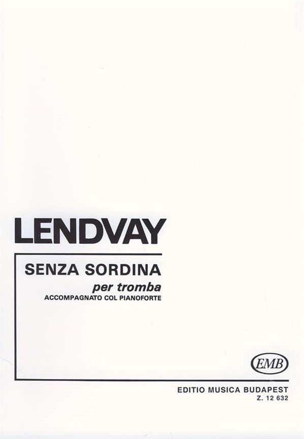 Senza Sordina - Kamillo Lendvay - Partition - Trompette