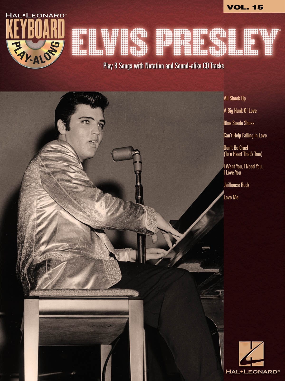 Keyboard Play-Along volume 15 Elvis Presley Partition Pop / Rock