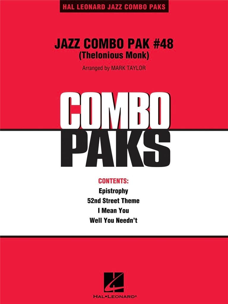 Jazz Combo Pak # 48 Thelonious Monk Partition