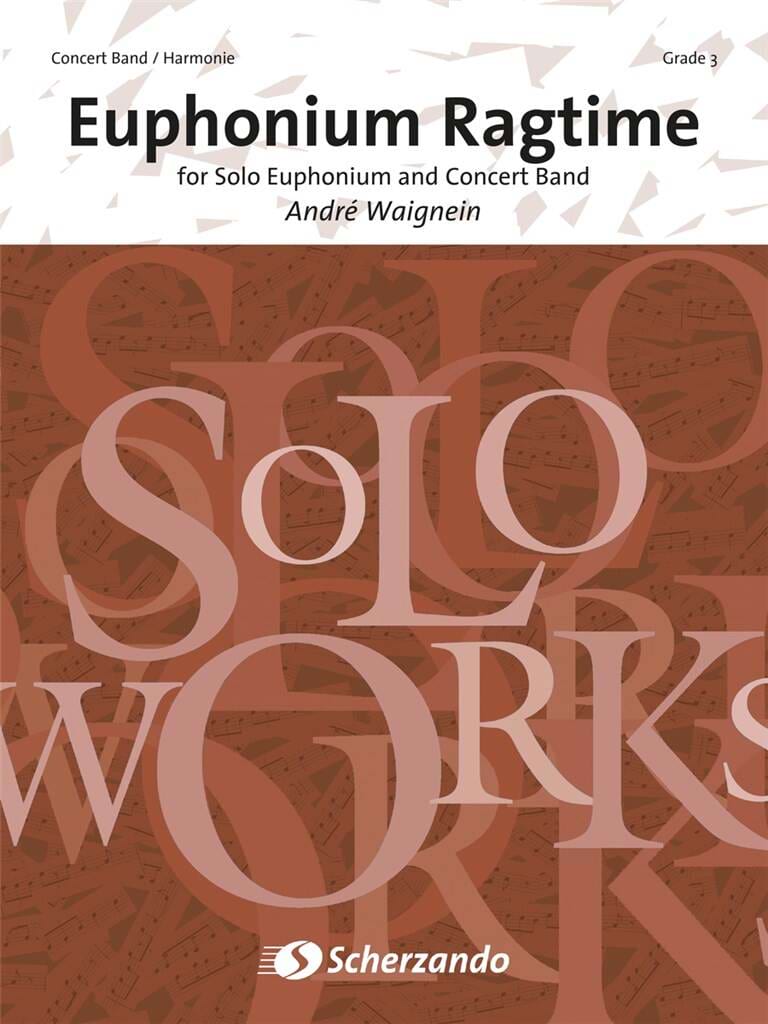 Euphonium Ragtime Waignein André Partition