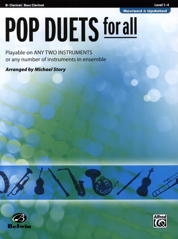 Pop duets for all - 2 Clarinettes Partition Clarinette
