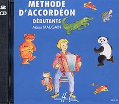 CD - Méthode d'Accordéon Manu Maugain Partition Accordéon