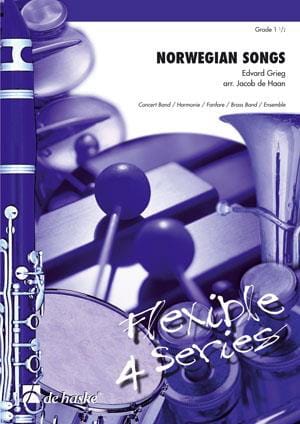 Norwegian Songs GRIEG Partition ENSEMBLES, BANDS