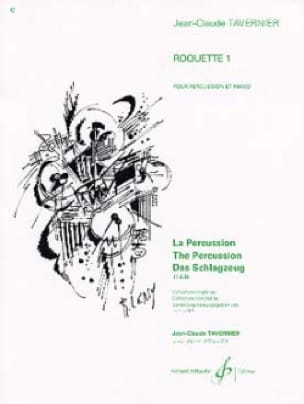 Roquette 1 TAVERNIER Partition Multi Percussions