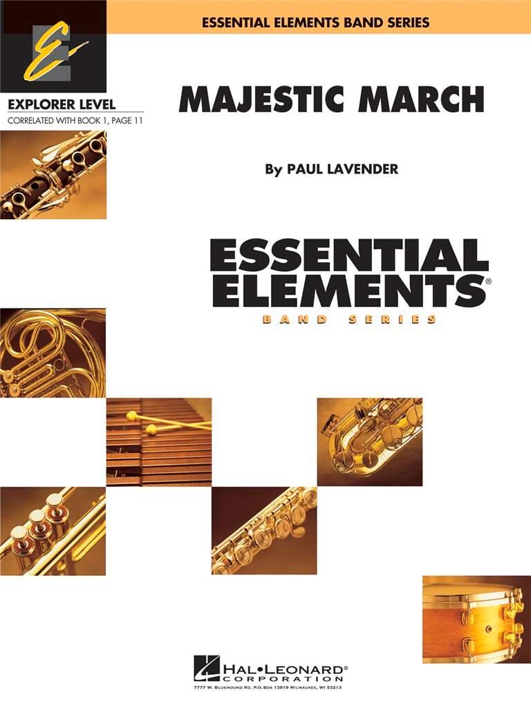 Essential Elements Band Series - Majestic March - Paul Lavender