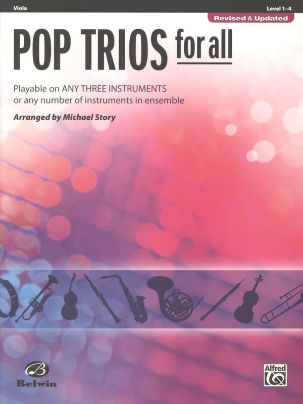 Pop trios for all - Revised & Updated Partition Alto