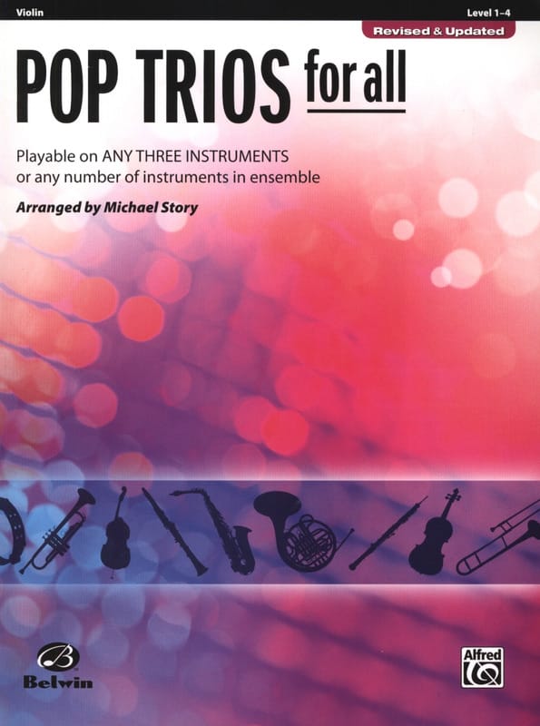 Pop trios for all - Revised & Updated Partition Violon
