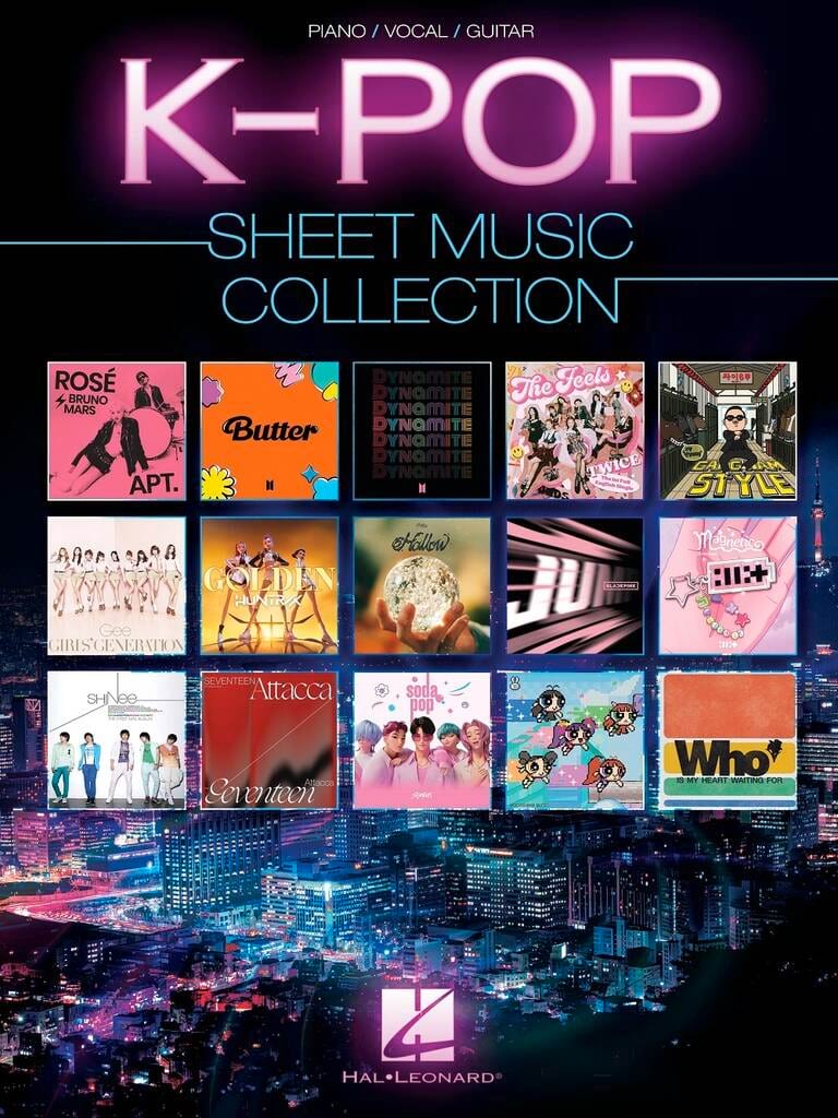 K-Pop Sheet Music Collection Partition Pop / Rock