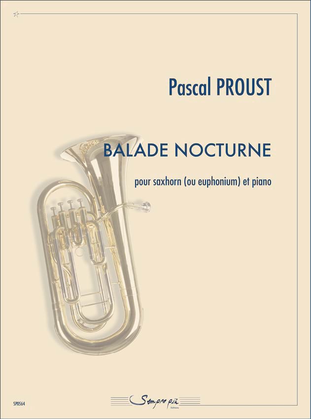 Balade Nocturne Pascal Proust Partition Tuba
