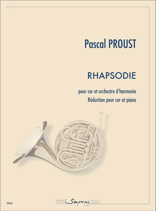 Rhapsodie Pascal Proust Partition Cor