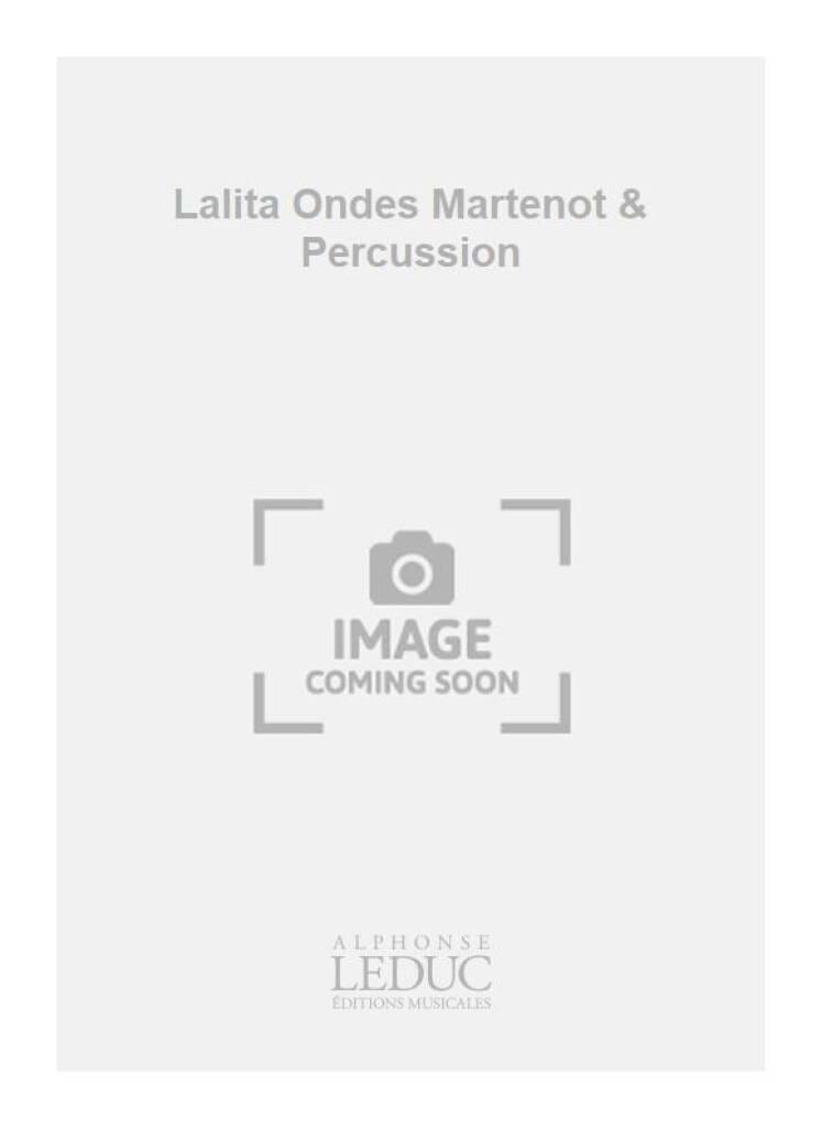 Lalita CHARPENTIER Partition Ensemble de percussions