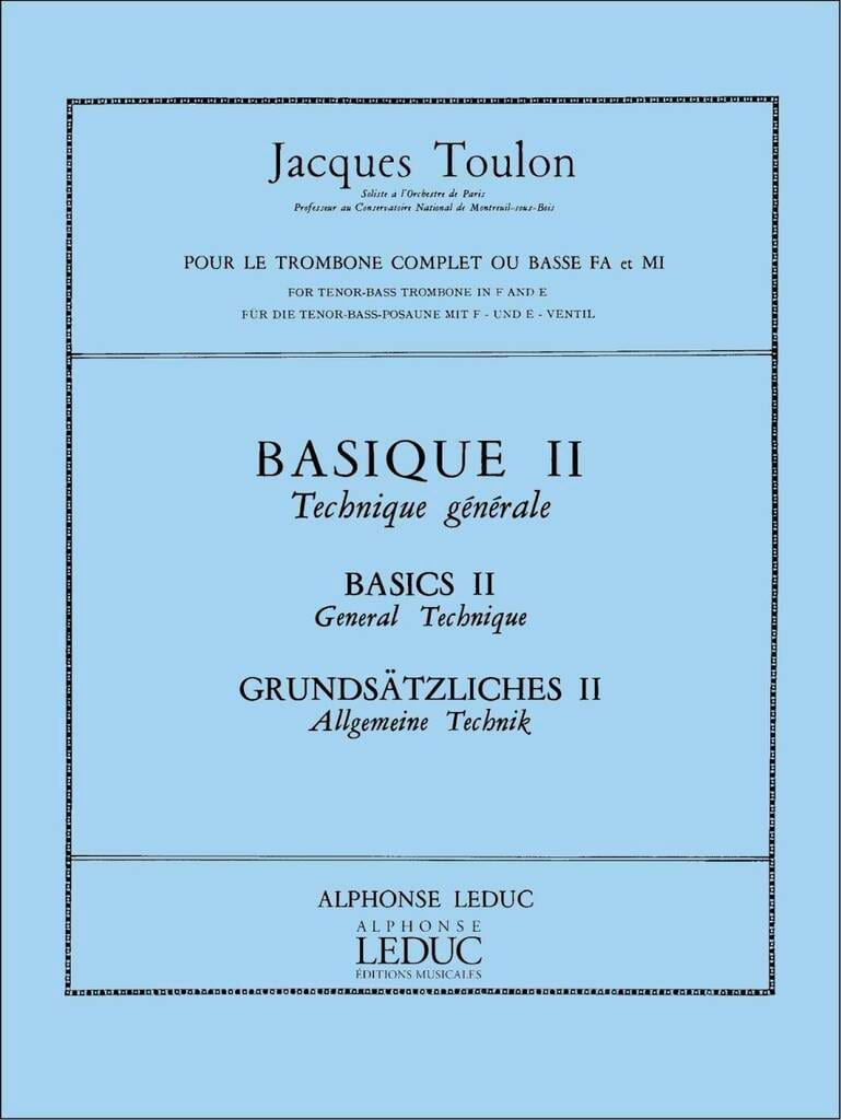 Basique 2 Toulon Partition Trombone