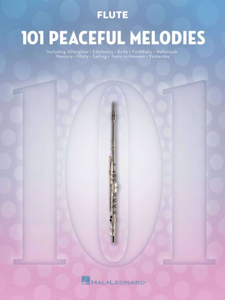 101 Peaceful Melodies for Flute Partition Flûte traversière