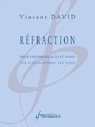 Vincent David - Réfraction - Partition - di-arezzo.it