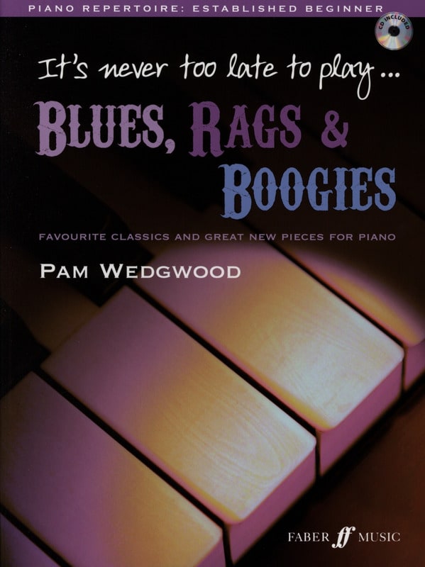 It's never too late to play blues, rags & boogies - Partition - Jazz