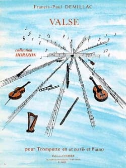 Valse Francis-Paul Demillac Partition Trompette