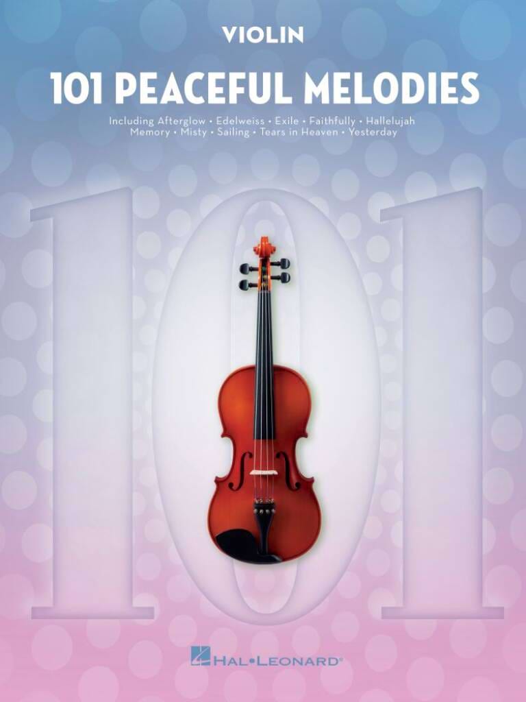 101 Peaceful Melodies for Violin Partition Violon