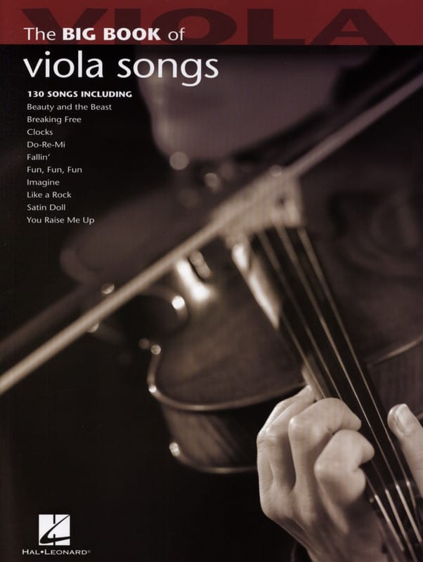 The Big Book of Viola Songs Partition Alto