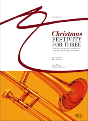 Christmas festivity for three Martin Klaschka Partition Trombone