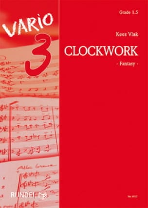 Clockwork Kees Vlak Partition ENSEMBLES, BANDS