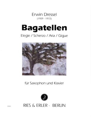 Bagatellen Erwin Dressel Partition Saxophone