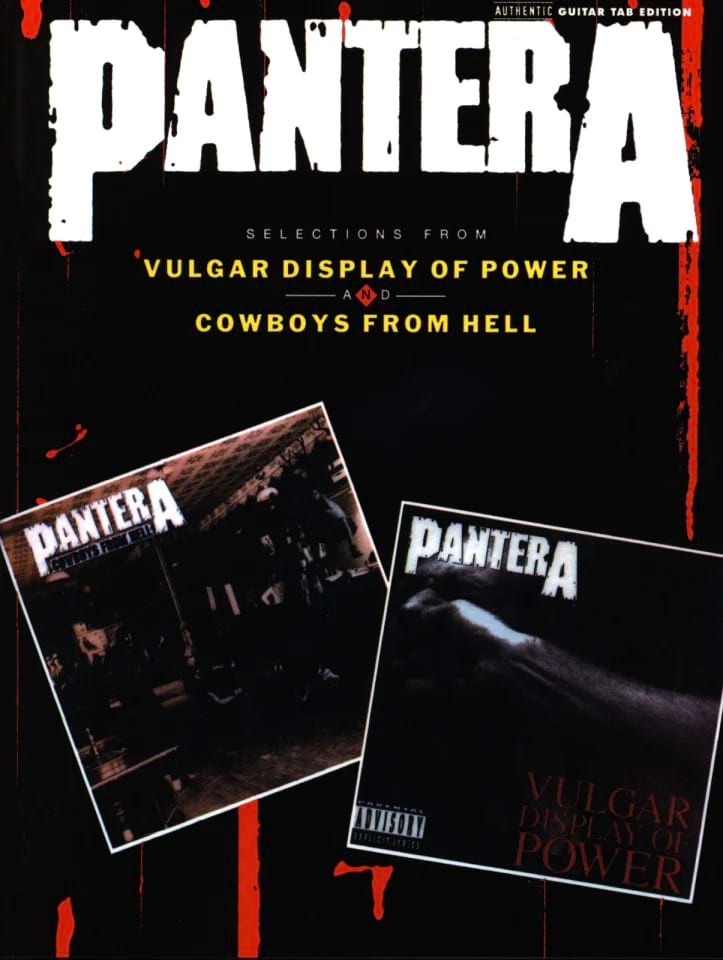 Vulgar Display Of Power Pantera Partition