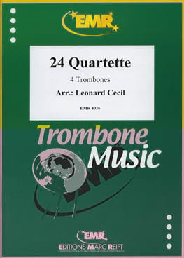 Feuillez l'ouvrage 24 Quartette - Partition - Trombone