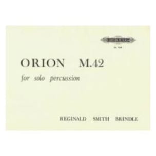 Orion M.42 Reginald Smith Brindle Partition Multi Percussions