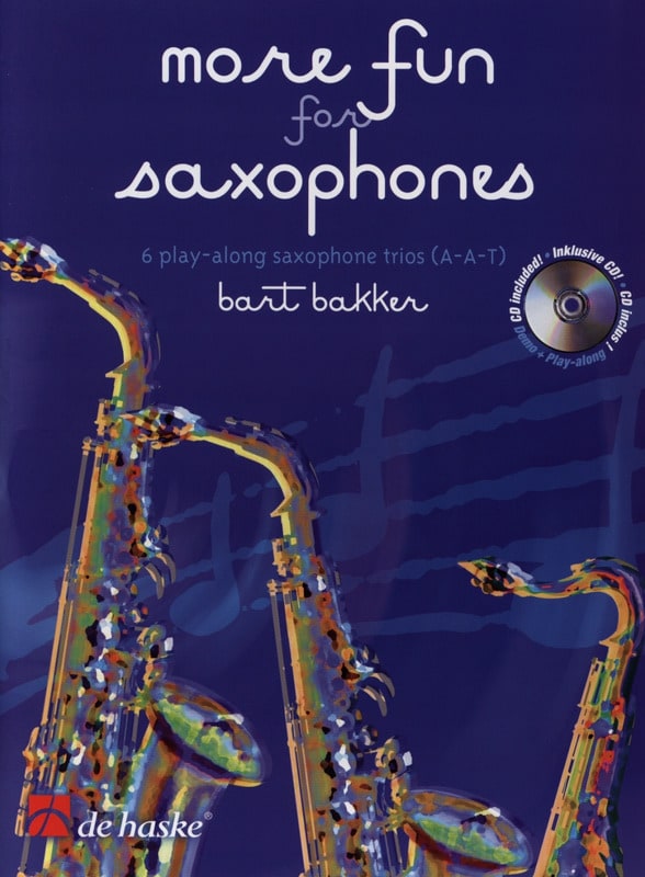 More Fun For Saxophones - Bart Bakker - Partition - Saxophone
