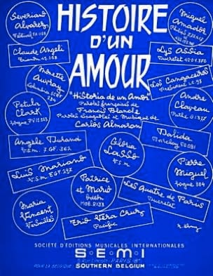Histoire D' Un Amour Carlos Almaran Partition Chanson française