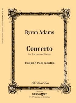 Concerto Byron Adams Partition Trompette