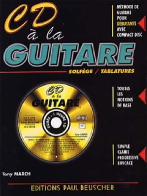 CD A la Guitare Tony March Partition Guitare