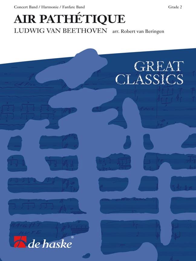 Air Pathetique. Harmonie BEETHOVEN Partition ENSEMBLES, BANDS