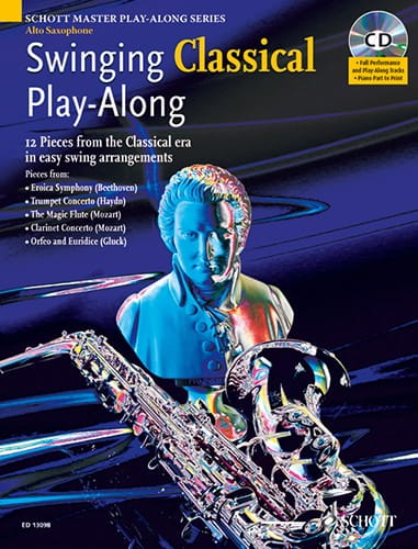 Swinging Classical Play-Along Partition Saxophone